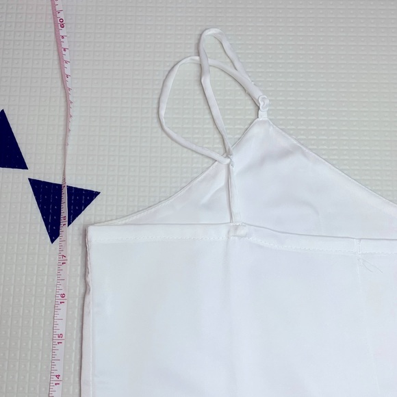 White silk tank top - Picture 3 of 5